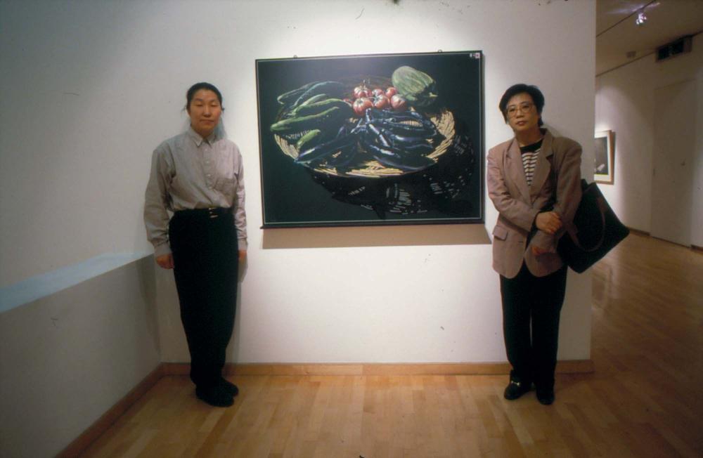 원화랑 전시 및 정찬승 외 지인과 함께 촬영한 슬라이드 필름