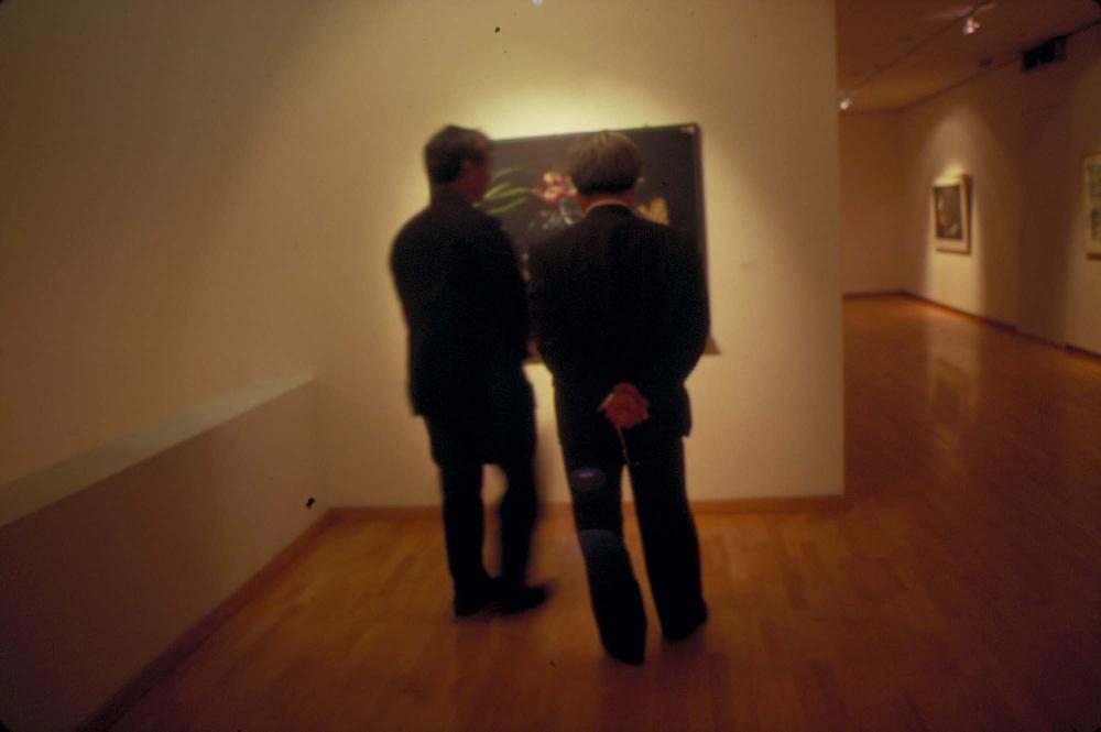 원화랑 전시 및 정찬승 외 지인과 함께 촬영한 슬라이드 필름