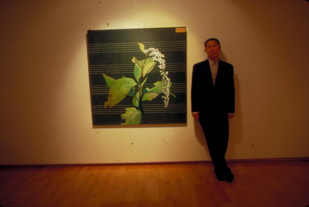 원화랑 전시 및 정찬승 외 지인과 함께 촬영한 슬라이드 필름