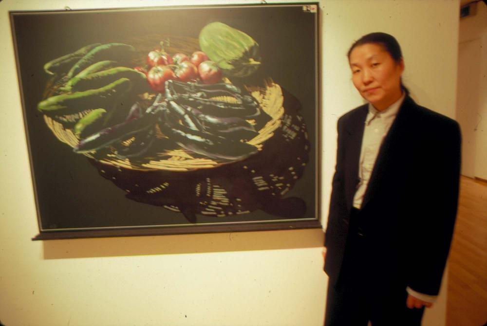 원화랑 전시 및 정찬승 외 지인과 함께 촬영한 슬라이드 필름