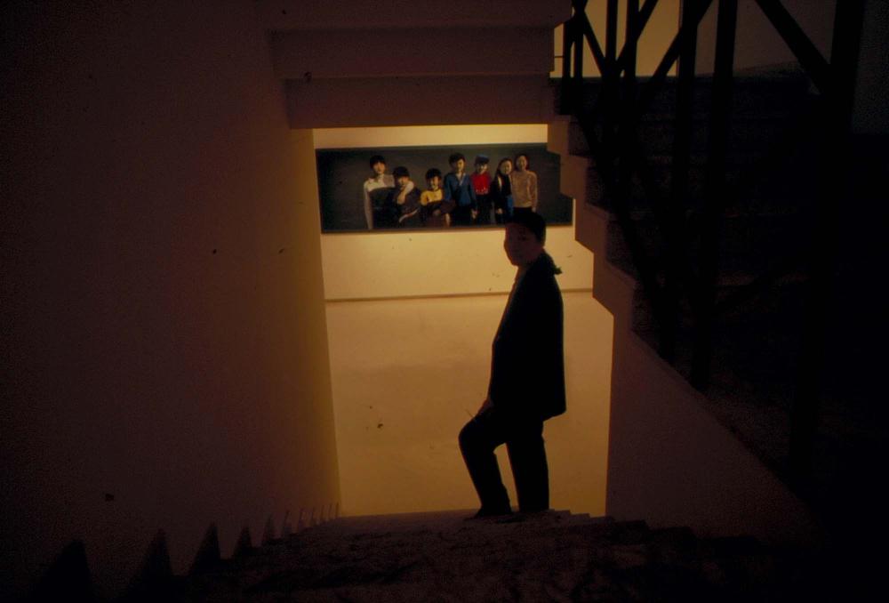 원화랑 전시 및 정찬승 외 지인과 함께 촬영한 슬라이드 필름