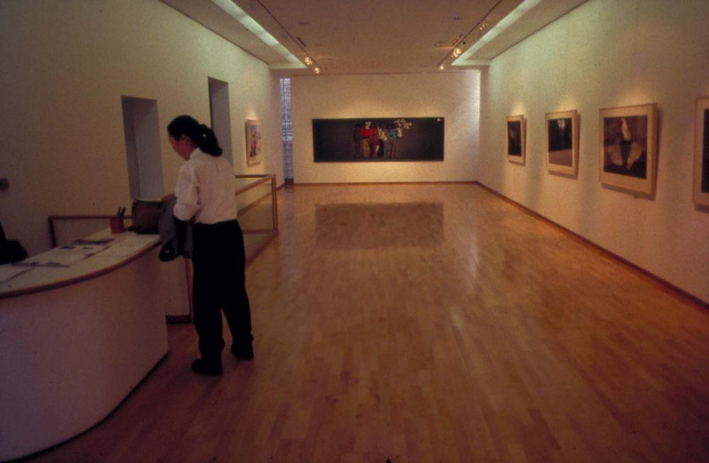 원화랑 전시 및 정찬승 외 지인과 함께 촬영한 슬라이드 필름