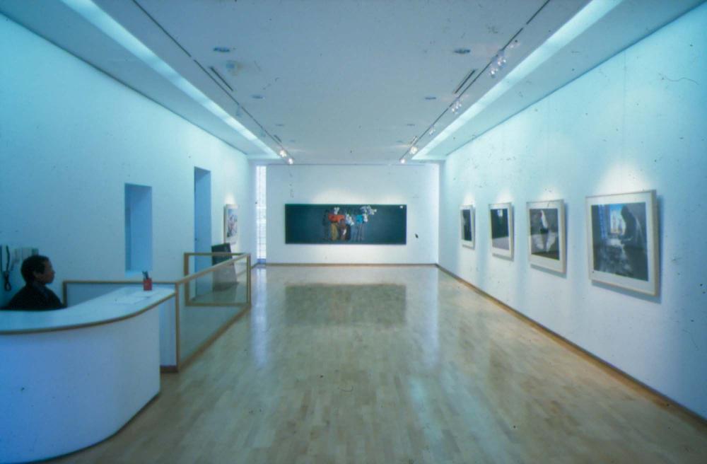 원화랑 전시 및 정찬승 외 지인과 함께 촬영한 슬라이드 필름