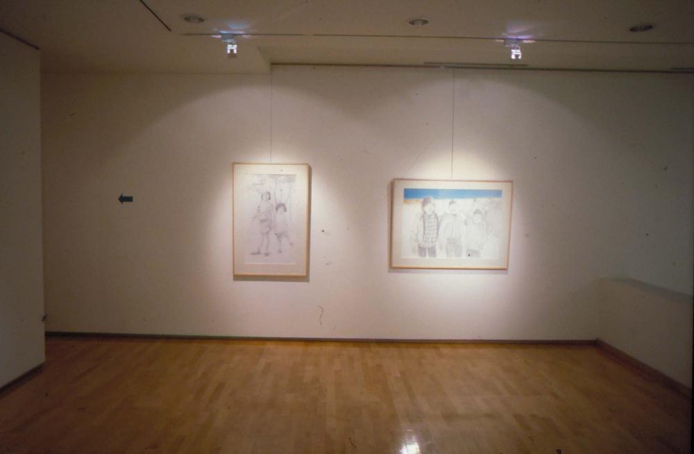 원화랑 전시 및 정찬승 외 지인과 함께 촬영한 슬라이드 필름