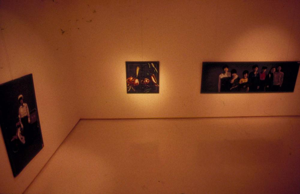 원화랑 전시 및 정찬승 외 지인과 함께 촬영한 슬라이드 필름