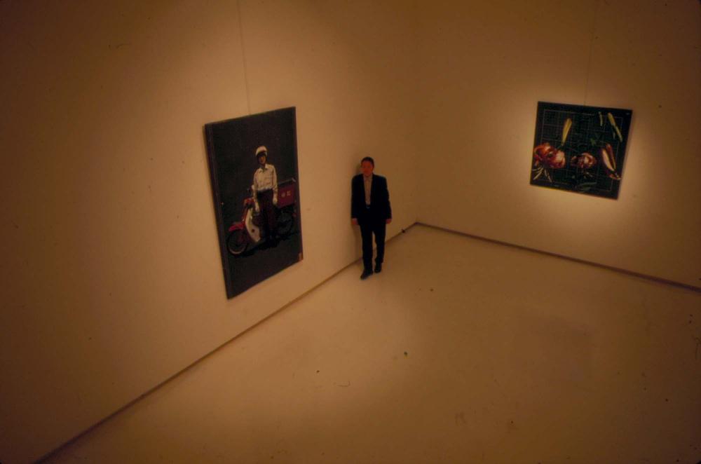 원화랑 전시 및 정찬승 외 지인과 함께 촬영한 슬라이드 필름