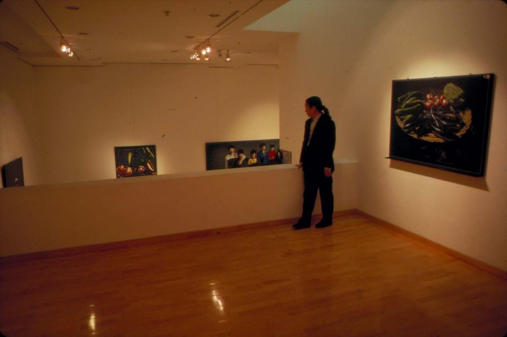 원화랑 전시 및 정찬승 외 지인과 함께 촬영한 슬라이드 필름