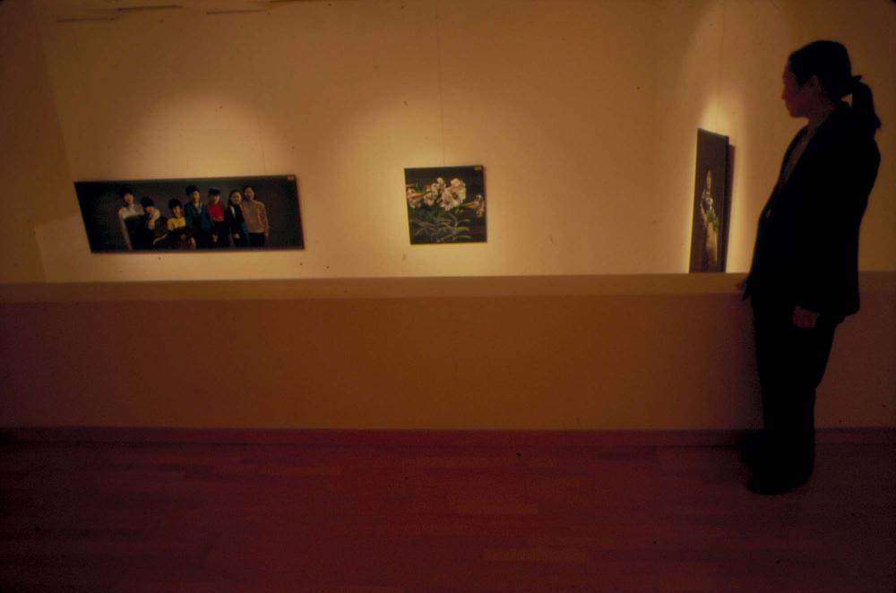 원화랑 전시 및 정찬승 외 지인과 함께 촬영한 슬라이드 필름