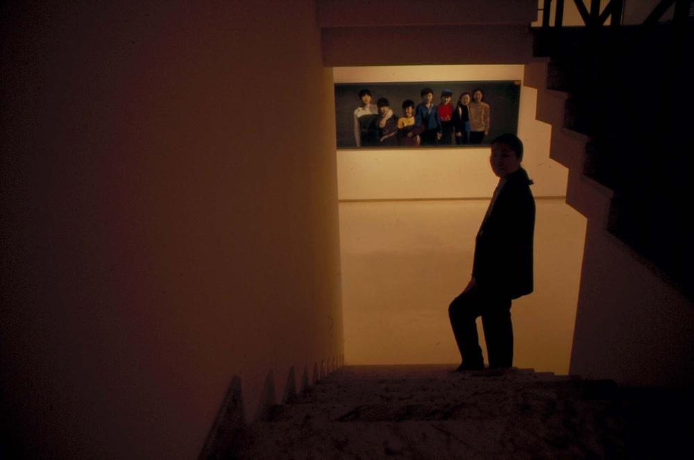 원화랑 전시 및 정찬승 외 지인과 함께 촬영한 슬라이드 필름