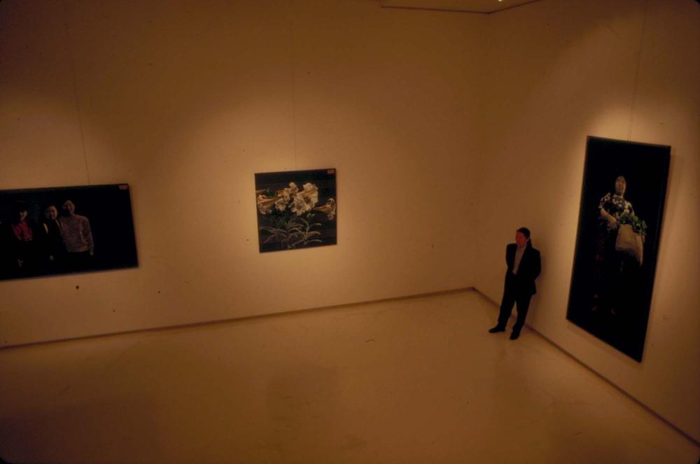 원화랑 전시 및 정찬승 외 지인과 함께 촬영한 슬라이드 필름