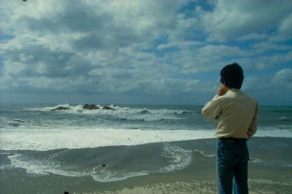 원화랑 전시 및 정찬승 외 지인과 함께 촬영한 슬라이드 필름