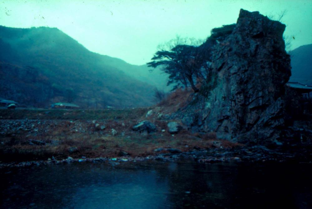 원화랑 전시 및 정찬승 외 지인과 함께 촬영한 슬라이드 필름