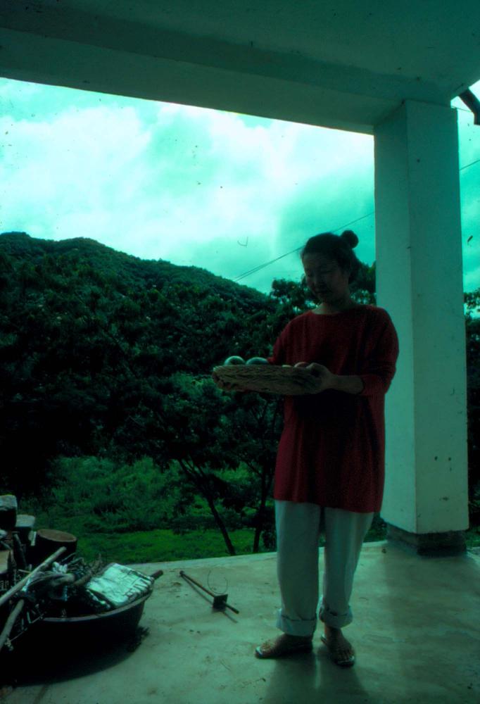 원화랑 전시 및 정찬승 외 지인과 함께 촬영한 슬라이드 필름