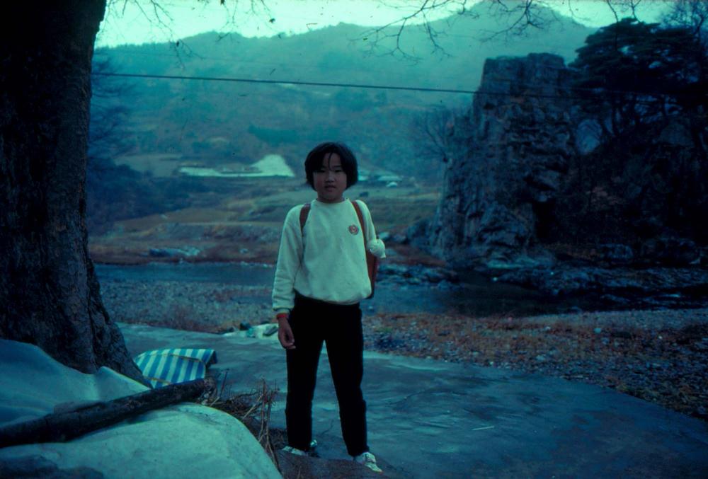 원화랑 전시 및 정찬승 외 지인과 함께 촬영한 슬라이드 필름