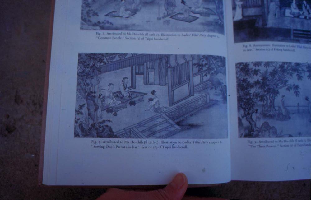 원화랑 전시 및 정찬승 외 지인과 함께 촬영한 슬라이드 필름