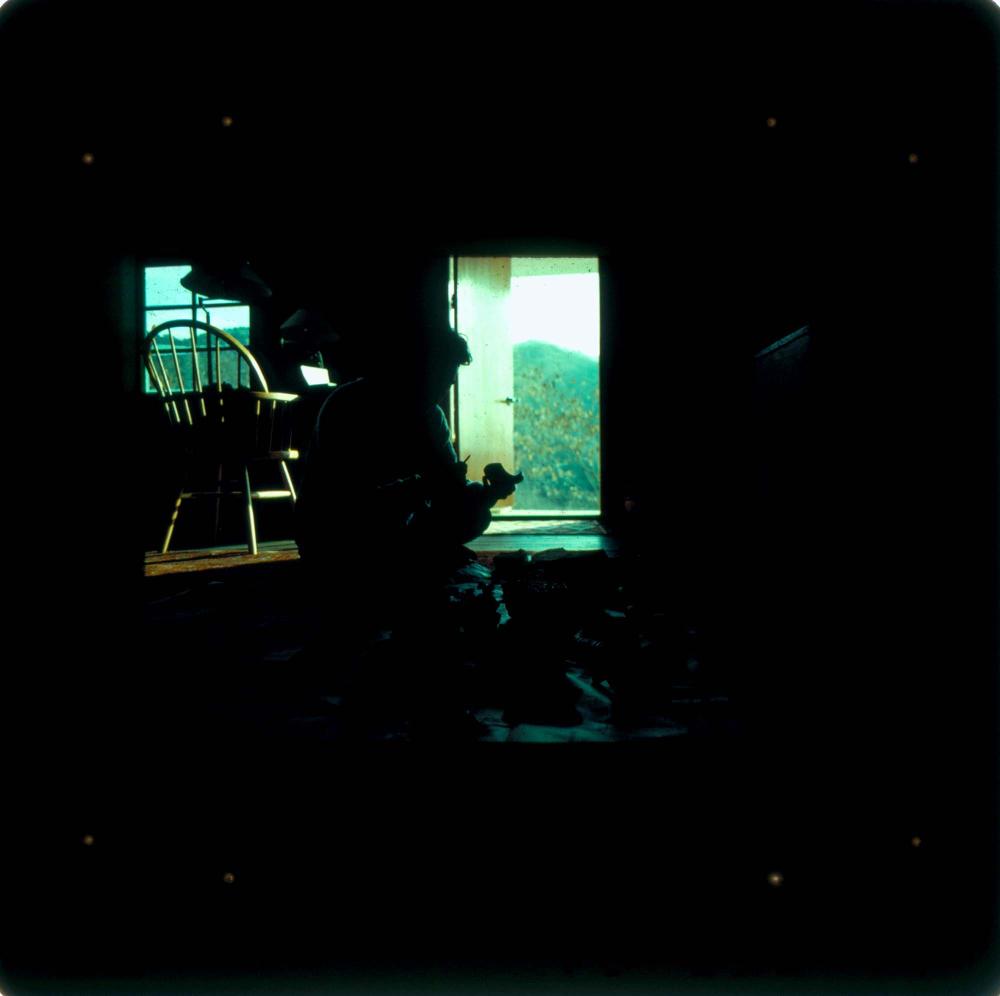 원화랑 전시 및 정찬승 외 지인과 함께 촬영한 슬라이드 필름