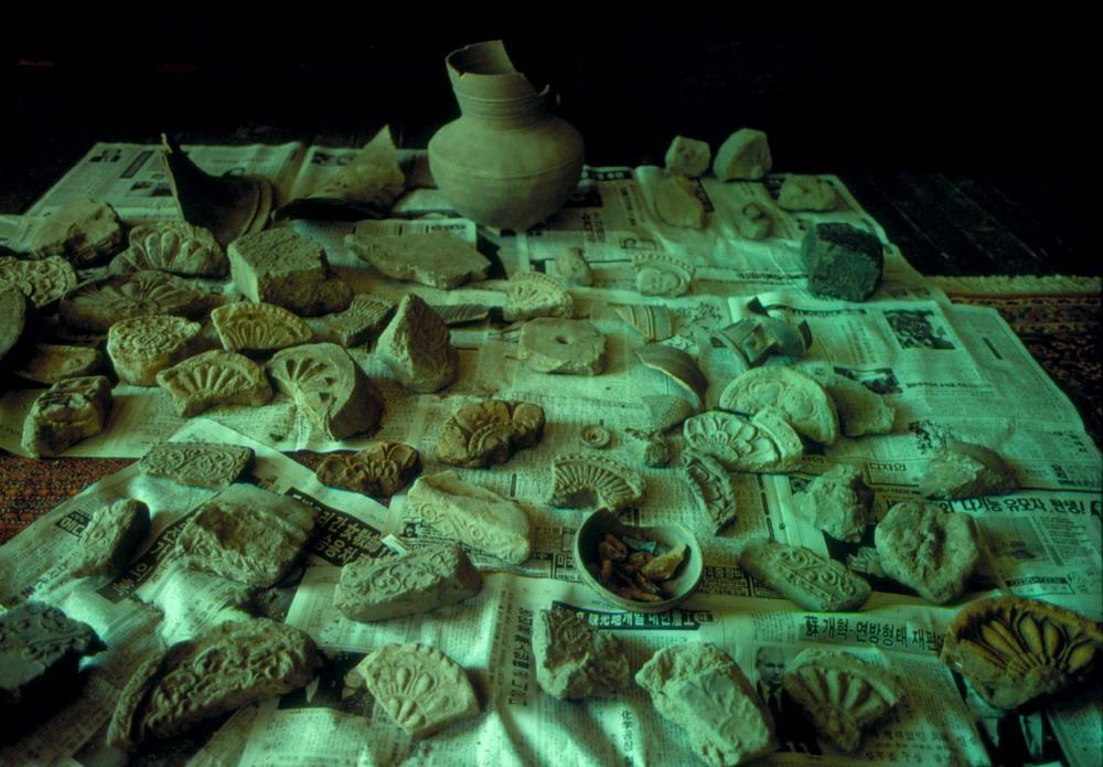 원화랑 전시 및 정찬승 외 지인과 함께 촬영한 슬라이드 필름