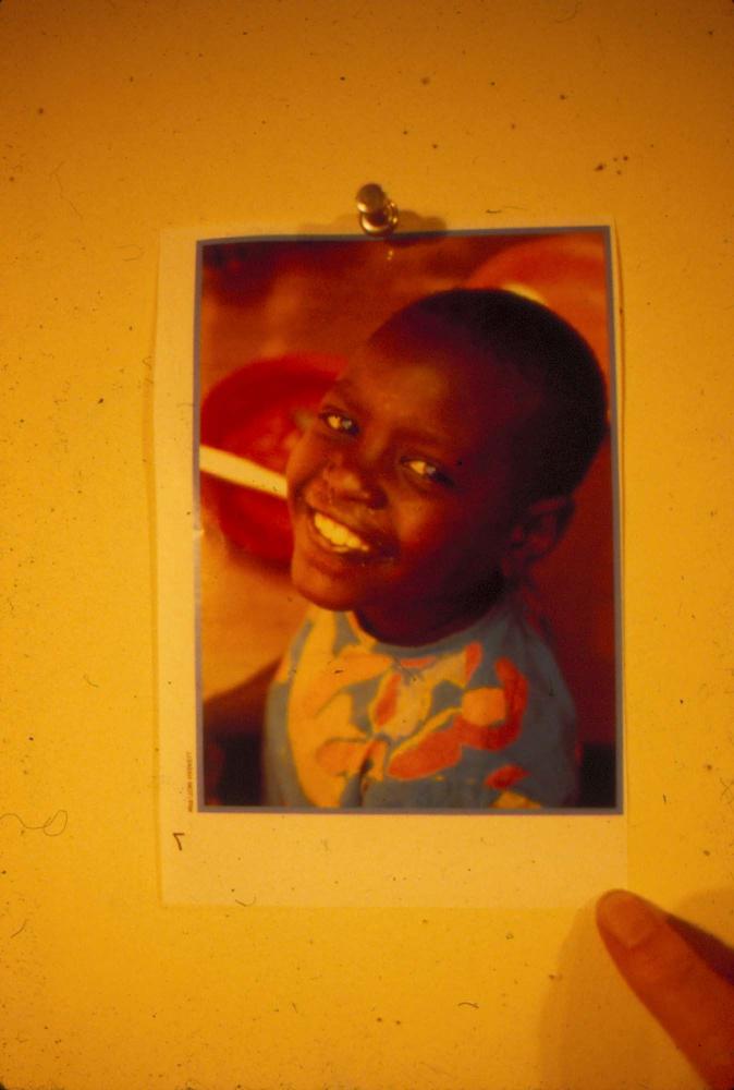 원화랑 전시 및 정찬승 외 지인과 함께 촬영한 슬라이드 필름