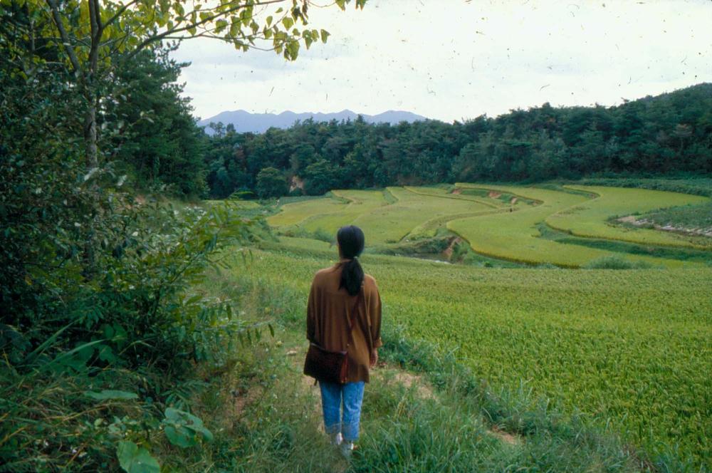 원화랑 전시 및 정찬승 외 지인과 함께 촬영한 슬라이드 필름