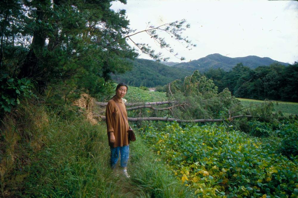 원화랑 전시 및 정찬승 외 지인과 함께 촬영한 슬라이드 필름
