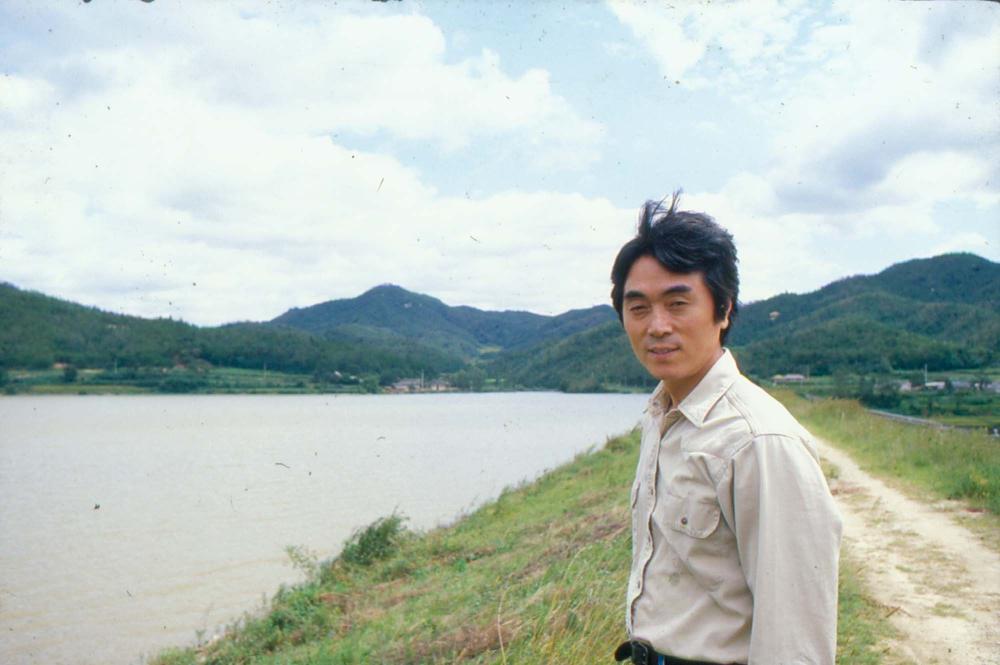 원화랑 전시 및 정찬승 외 지인과 함께 촬영한 슬라이드 필름