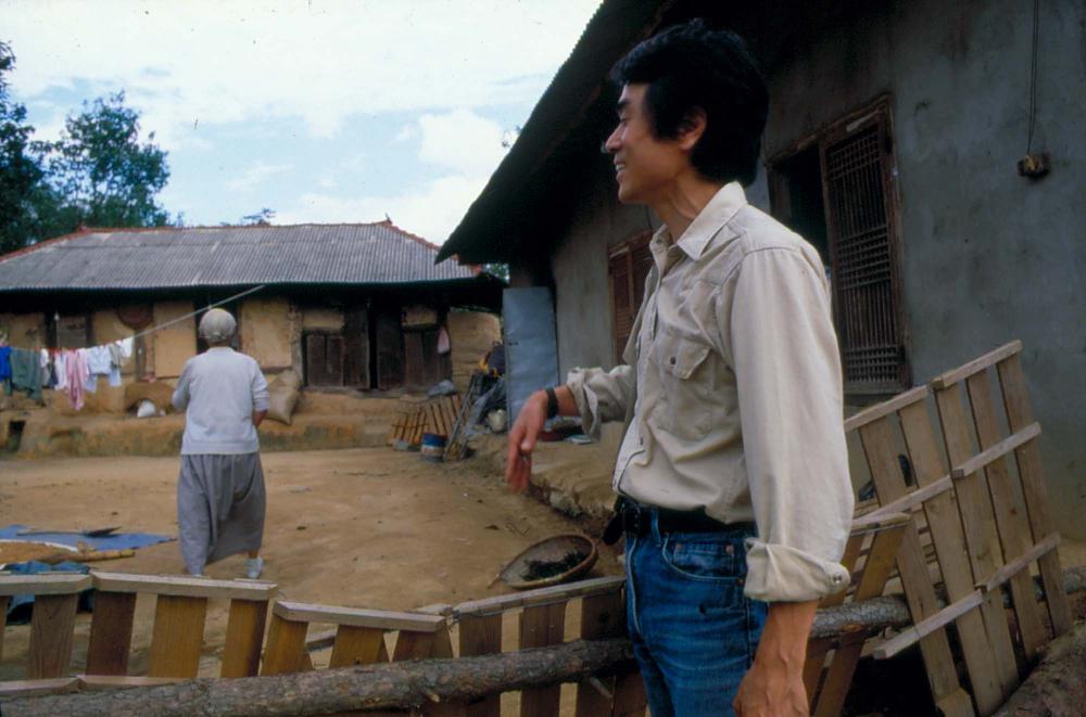 원화랑 전시 및 정찬승 외 지인과 함께 촬영한 슬라이드 필름