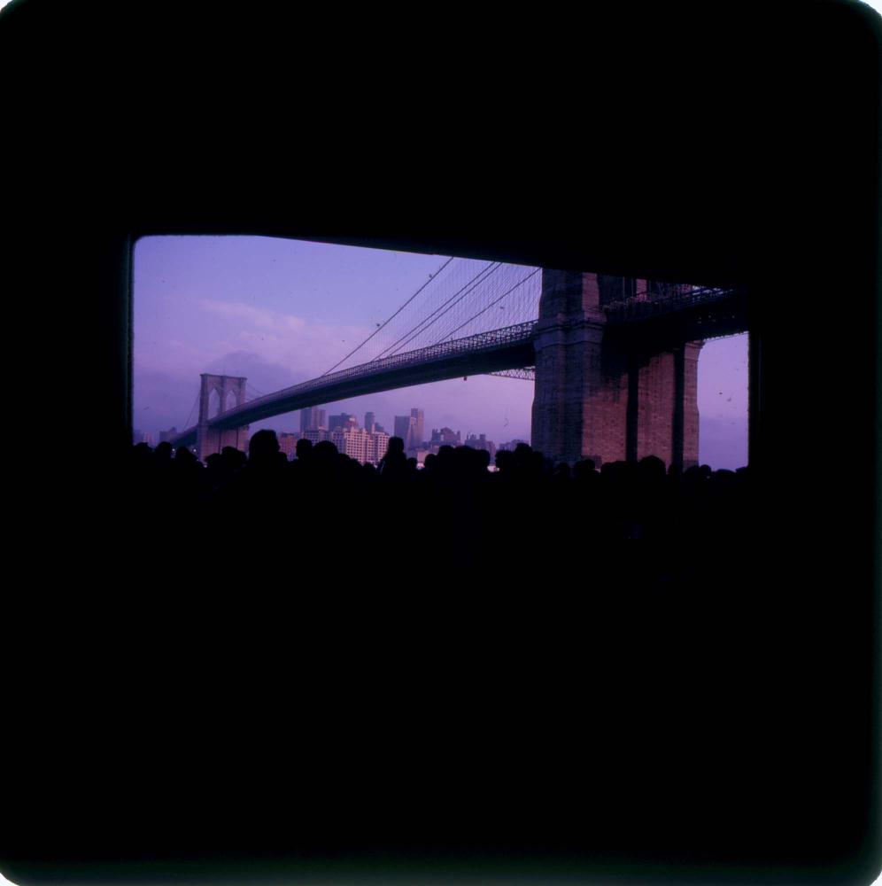 원화랑 전시 및 정찬승 외 지인과 함께 촬영한 슬라이드 필름