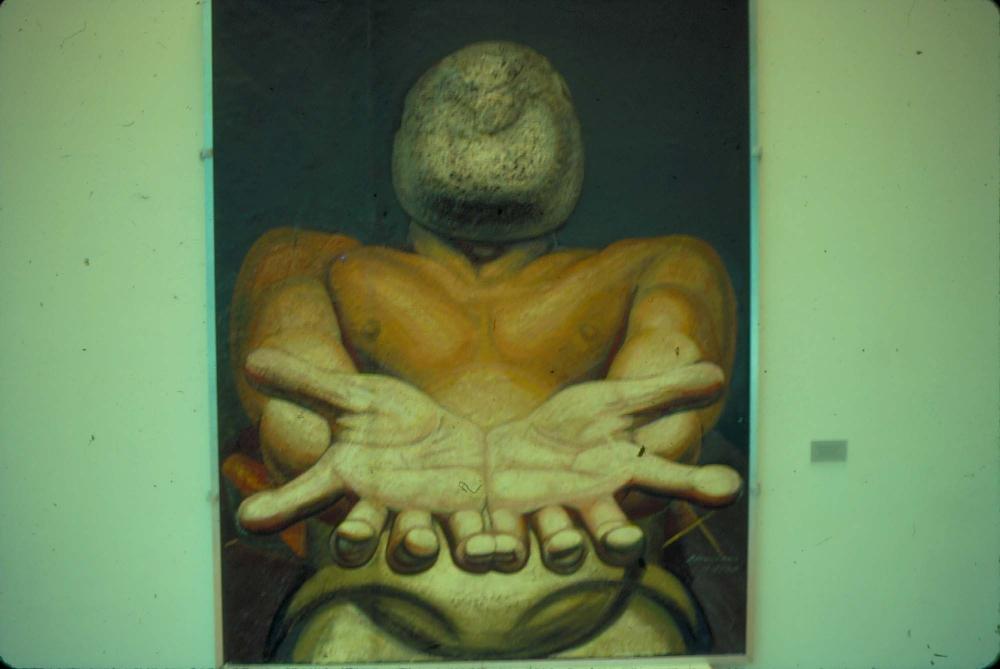 원화랑 전시 및 정찬승 외 지인과 함께 촬영한 슬라이드 필름