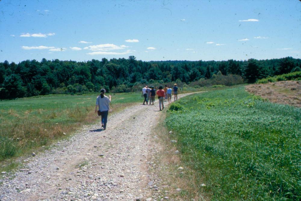 원화랑 전시 및 정찬승 외 지인과 함께 촬영한 슬라이드 필름
