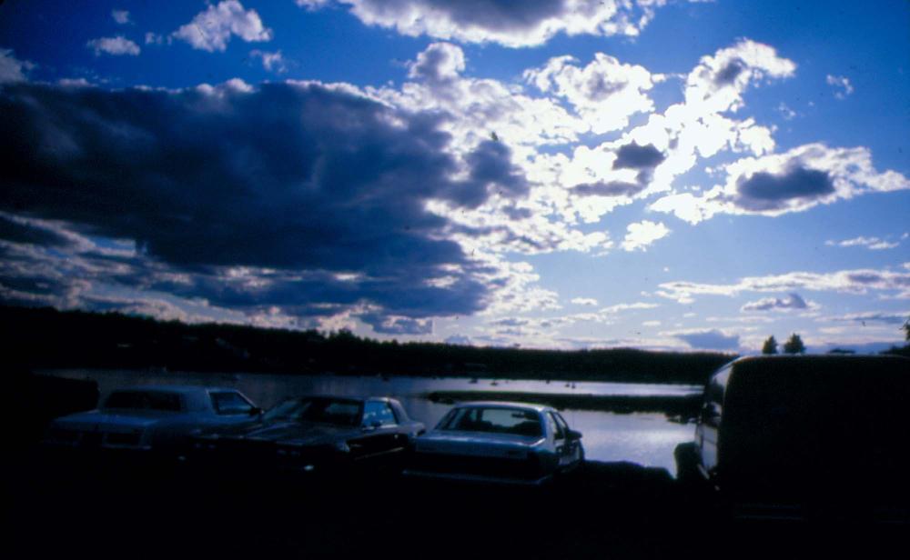 원화랑 전시 및 정찬승 외 지인과 함께 촬영한 슬라이드 필름