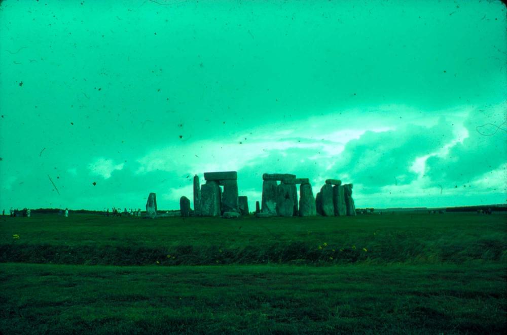 원화랑 전시 및 정찬승 외 지인과 함께 촬영한 슬라이드 필름