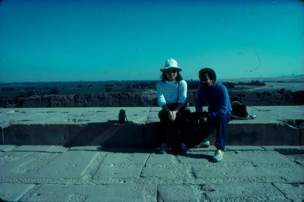 원화랑 전시 및 정찬승 외 지인과 함께 촬영한 슬라이드 필름