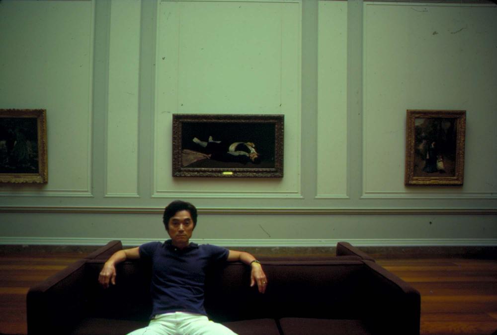 원화랑 전시 및 정찬승 외 지인과 함께 촬영한 슬라이드 필름