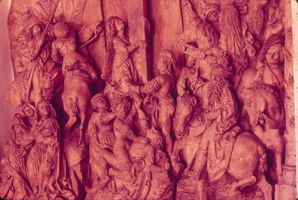 원화랑 전시 및 정찬승 외 지인과 함께 촬영한 슬라이드 필름