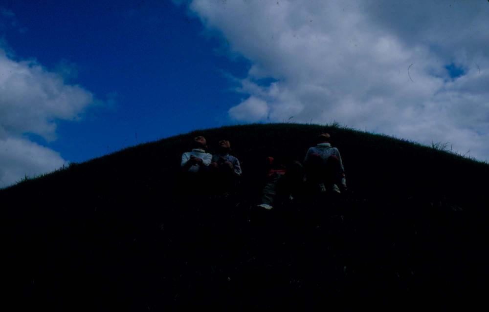 원화랑 전시 및 정찬승 외 지인과 함께 촬영한 슬라이드 필름
