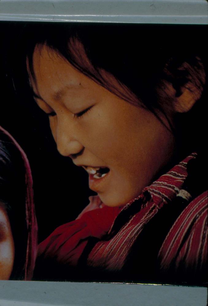 원화랑 전시 및 정찬승 외 지인과 함께 촬영한 슬라이드 필름