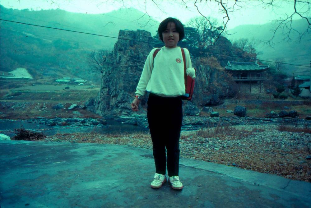 원화랑 전시 및 정찬승 외 지인과 함께 촬영한 슬라이드 필름