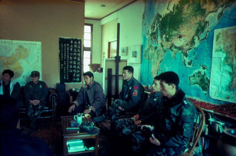 원화랑 전시 및 정찬승 외 지인과 함께 촬영한 슬라이드 필름