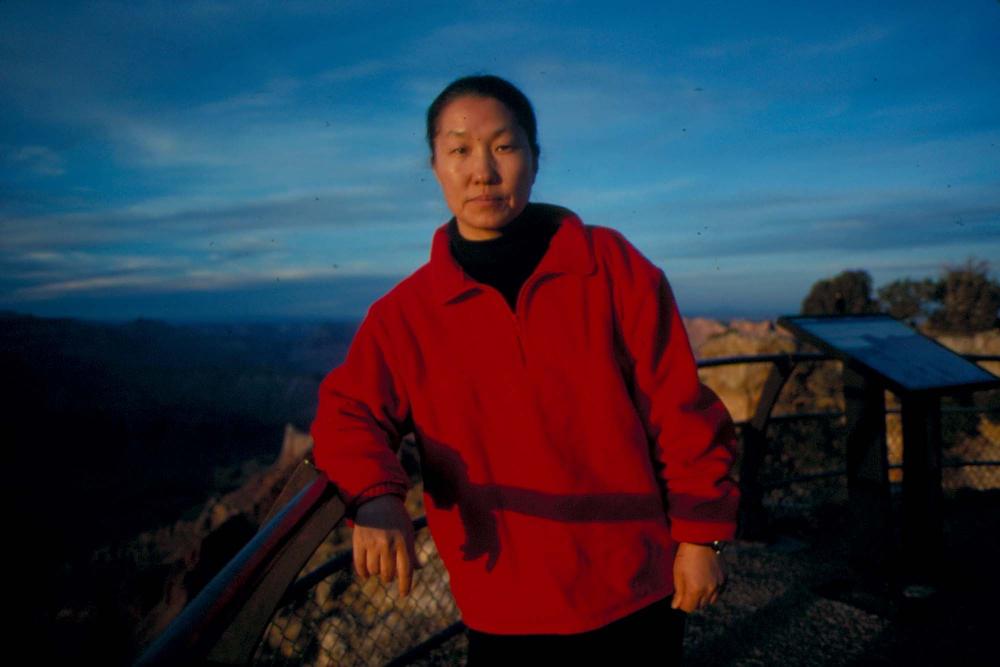 원화랑 전시 및 정찬승 외 지인과 함께 촬영한 슬라이드 필름