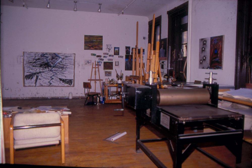 원화랑 전시 및 정찬승 외 지인과 함께 촬영한 슬라이드 필름