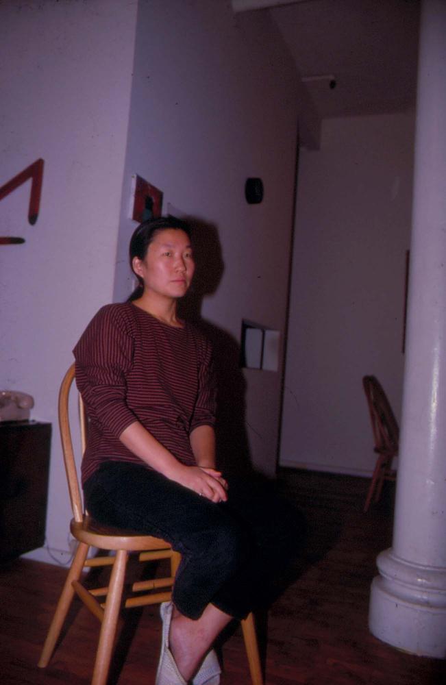 원화랑 전시 및 정찬승 외 지인과 함께 촬영한 슬라이드 필름