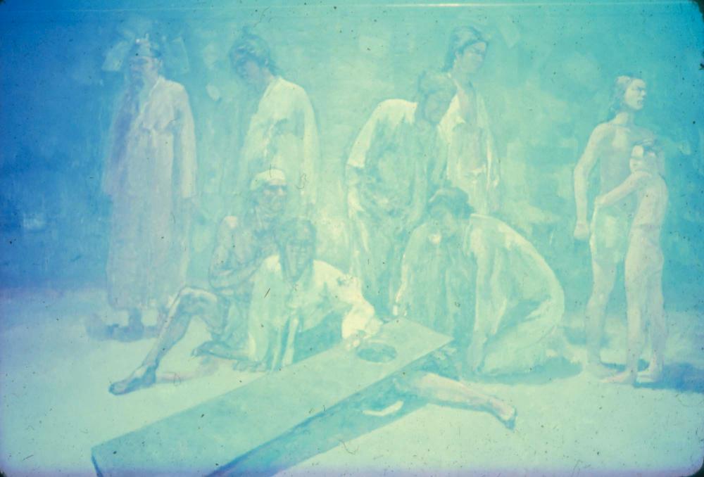 김차섭 한국 사진(유관순 벽화, 효당, 경주 등) 슬라이드 필름