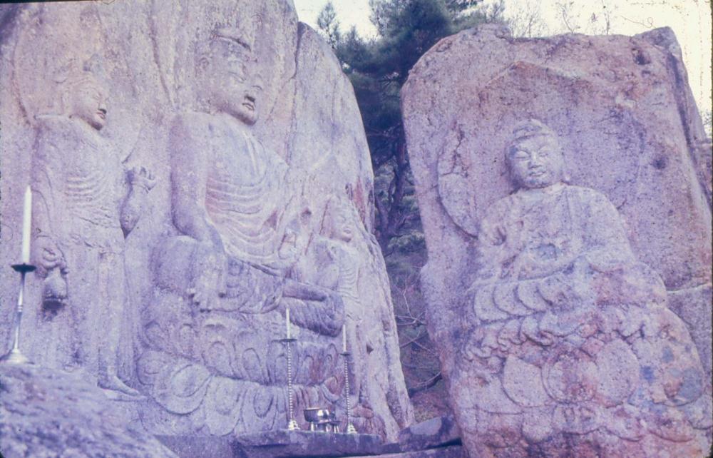 김차섭 한국 사진(유관순 벽화, 효당, 경주 등) 슬라이드 필름