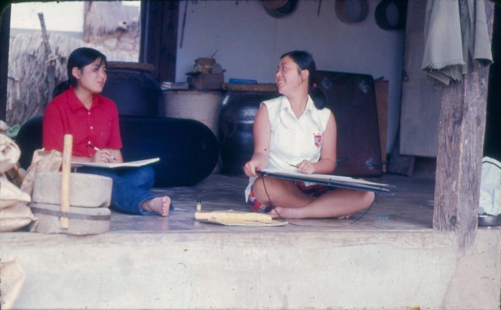 김차섭 한국 사진(유관순 벽화, 효당, 경주 등) 슬라이드 필름