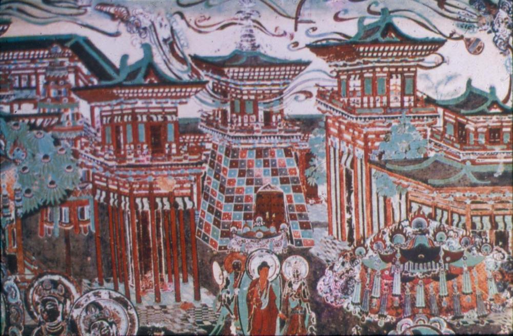 김명희가 촬영한 동물원, 돈황벽화 등 중국 여행 슬라이드 필름