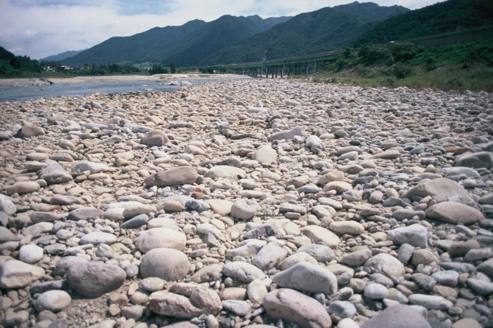강원도 인제와 미국 메인 주에서 김명희가 촬영한 돌 슬라이드 필름