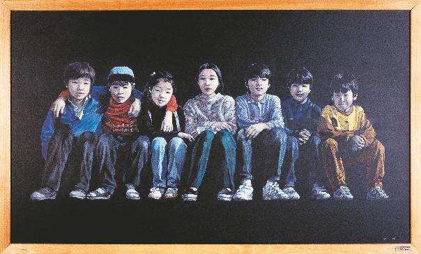 칠판화 작업 관련 리플릿 및 작품 사진파일