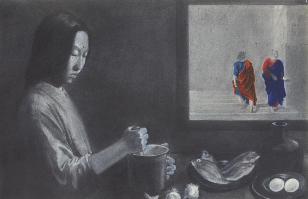 2003년 〈끝 없는 생각(Endless Thought)〉 외 전시작품 모음 사진파일 1