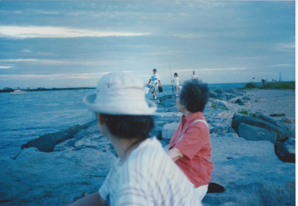 2013년 11월 9일 환기미술관에서 스캔한 김향안, 김명희, 김차섭의 여행 슬라이드 필름 사진파일 1