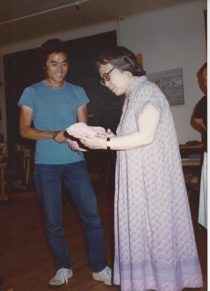 2013년 11월 9일 환기미술관에서 스캔한 김향안, 김명희, 김차섭의 여행 슬라이드 필름 사진파일 1